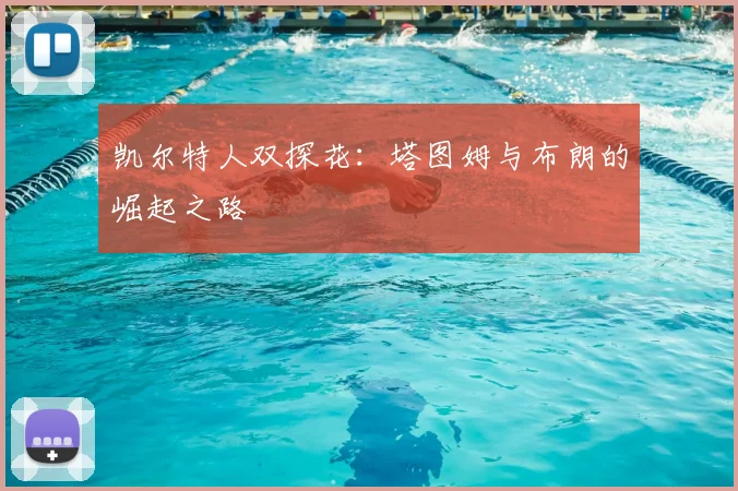 凯尔特人双探花：塔图姆与布朗的崛起之路